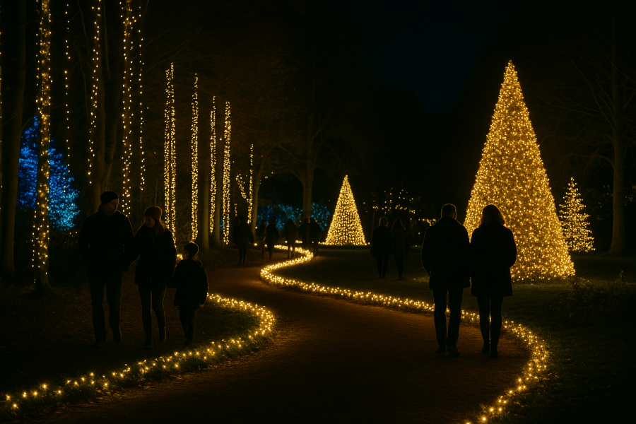 Designing an Enchanting Christmas Light Trail: Tips for UK Event Organisers